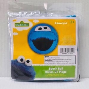 Sesame Street Cookie Monster Blue beach ball